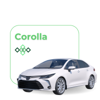 Toyota Corolla: Modelo específico de carro disponível para compra via consórcio.